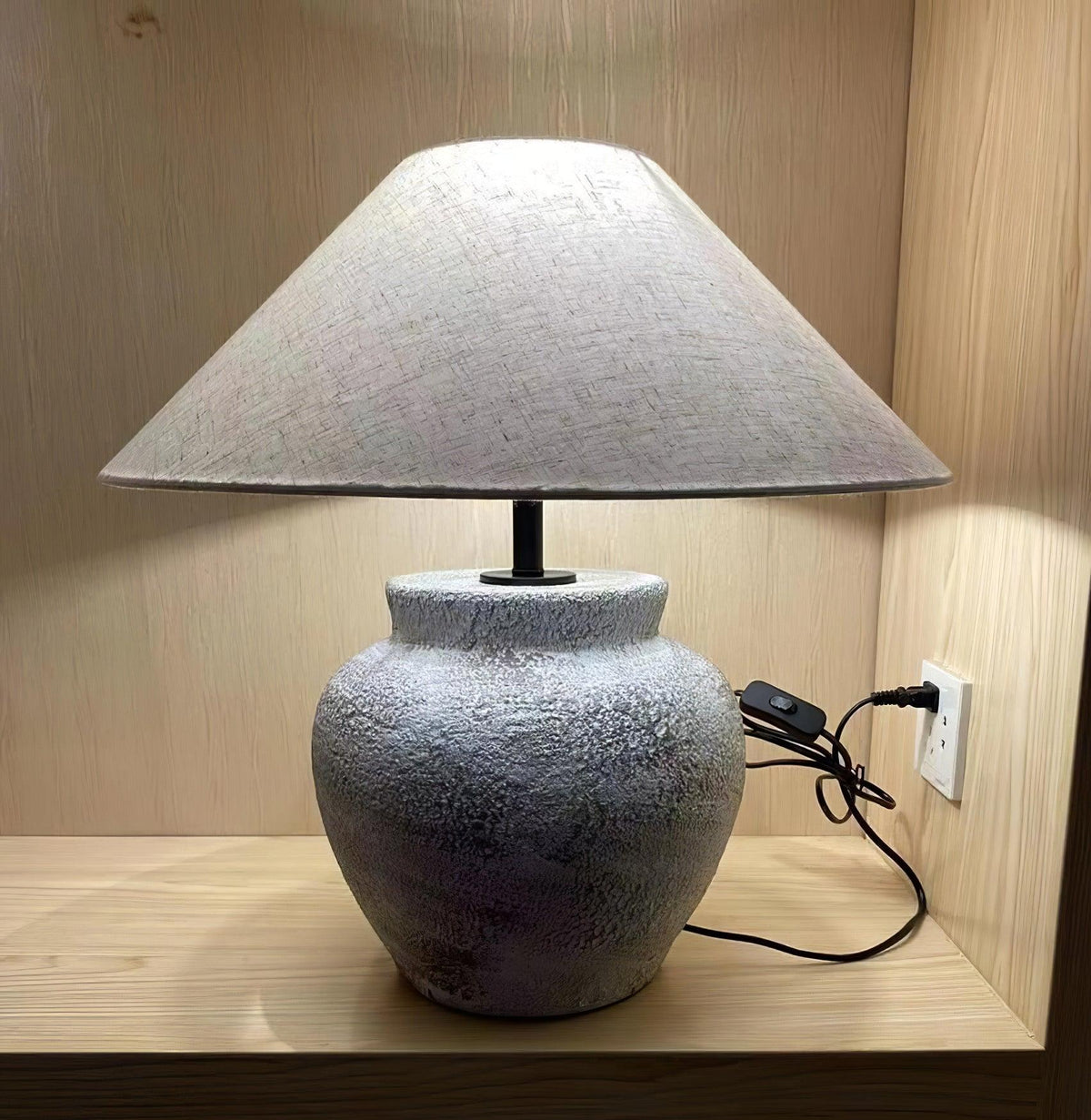 Marenise lampa stołowa ze szkła