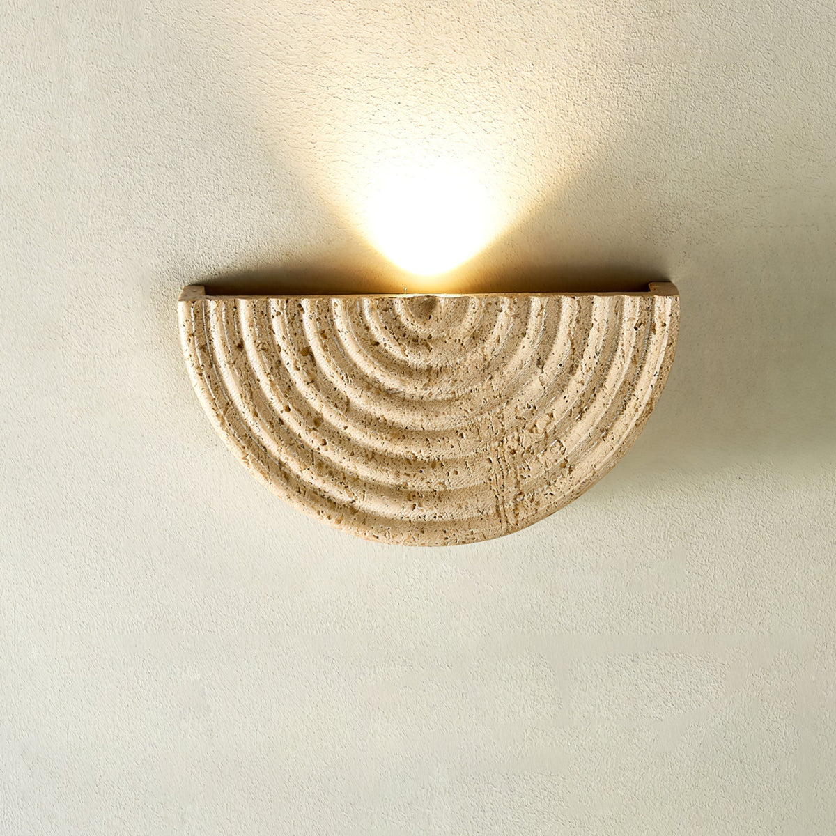 Faro Travertine półksiężycowa lampa ścienna