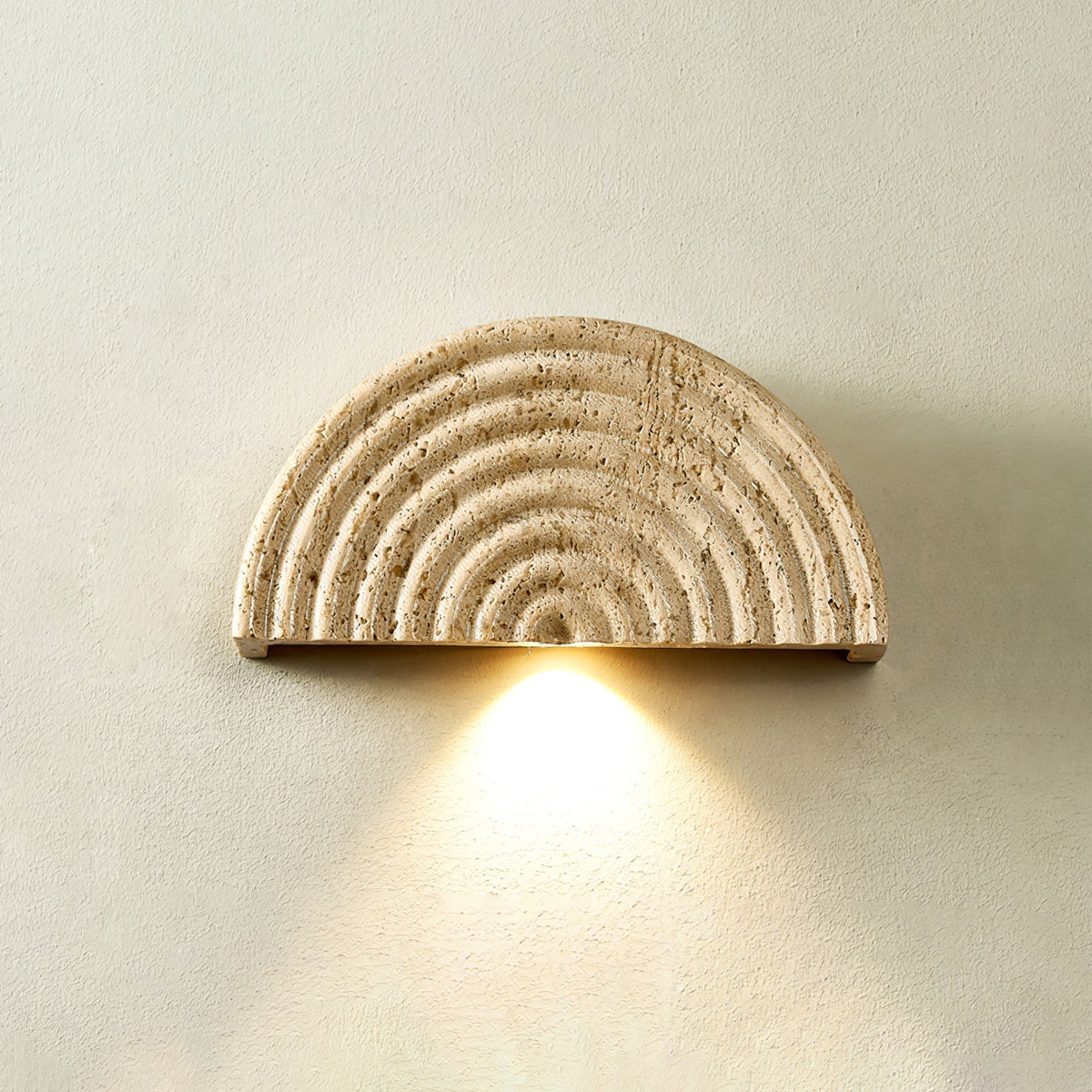 Faro Travertine półksiężycowa lampa ścienna