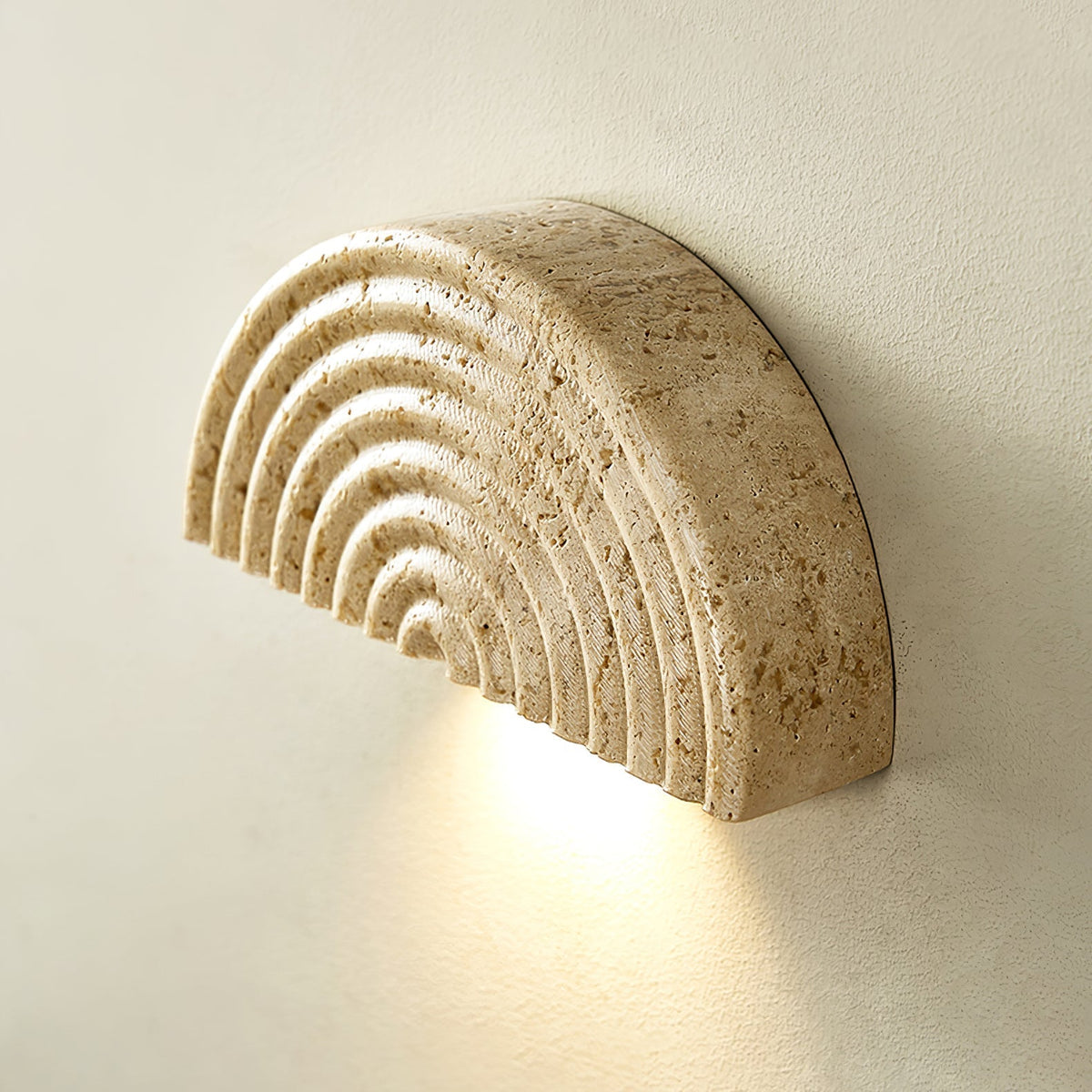 Faro Travertine półksiężycowa lampa ścienna