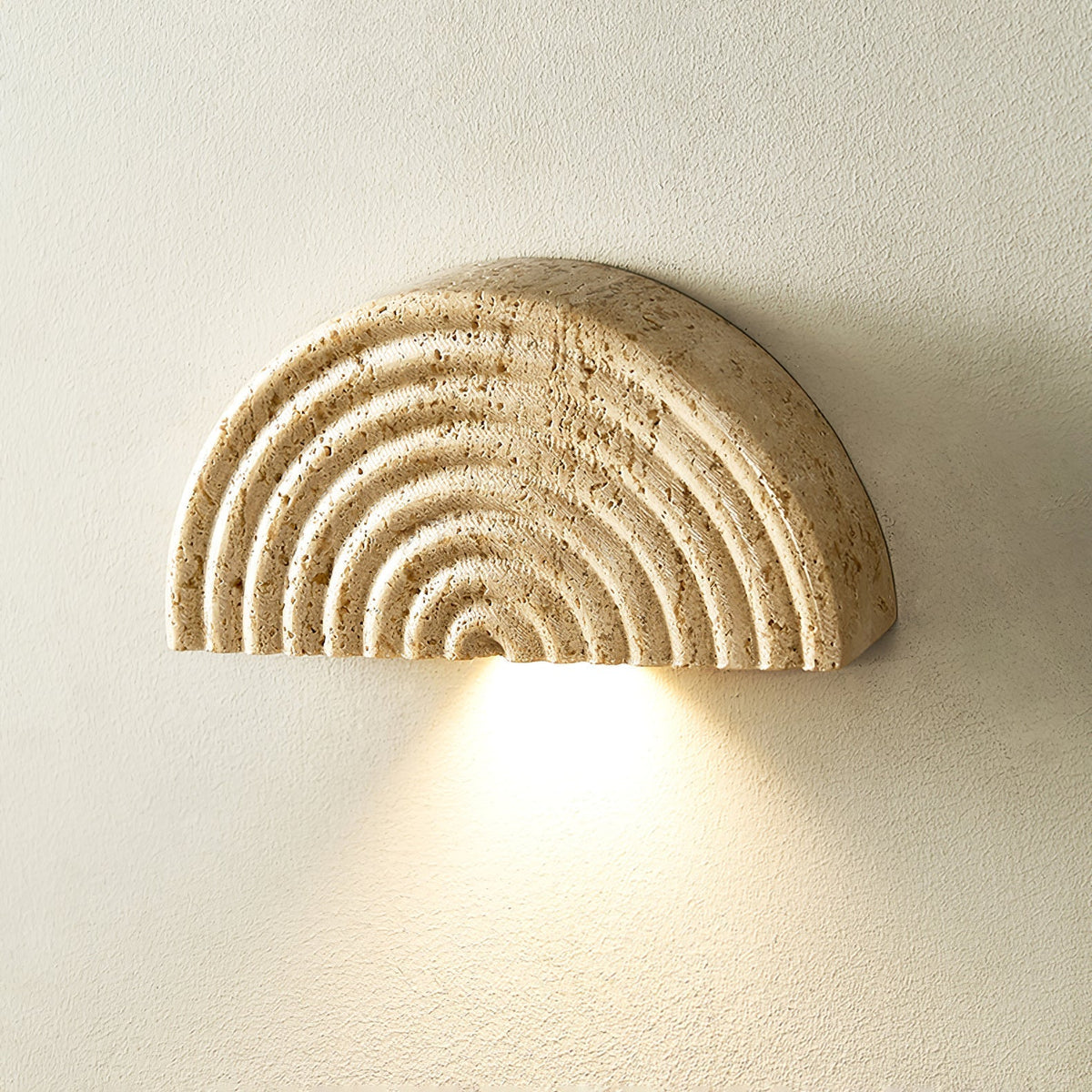 Faro Travertine półksiężycowa lampa ścienna