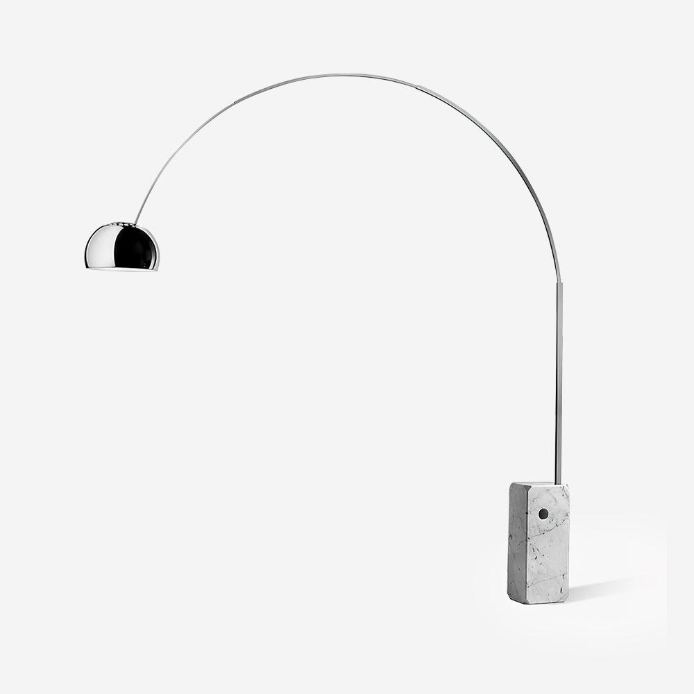 Parabola lampa stojąca