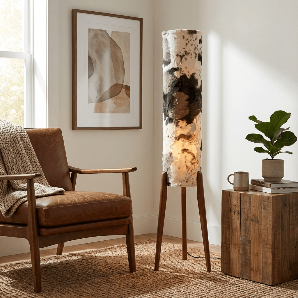 Selmont Terra Ink kolumnowa lampa stojąca