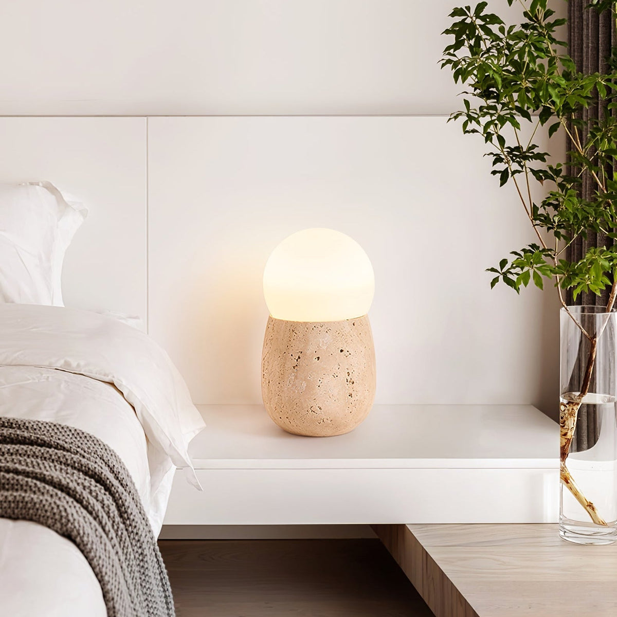 Lampa stołowa Crestin Orb