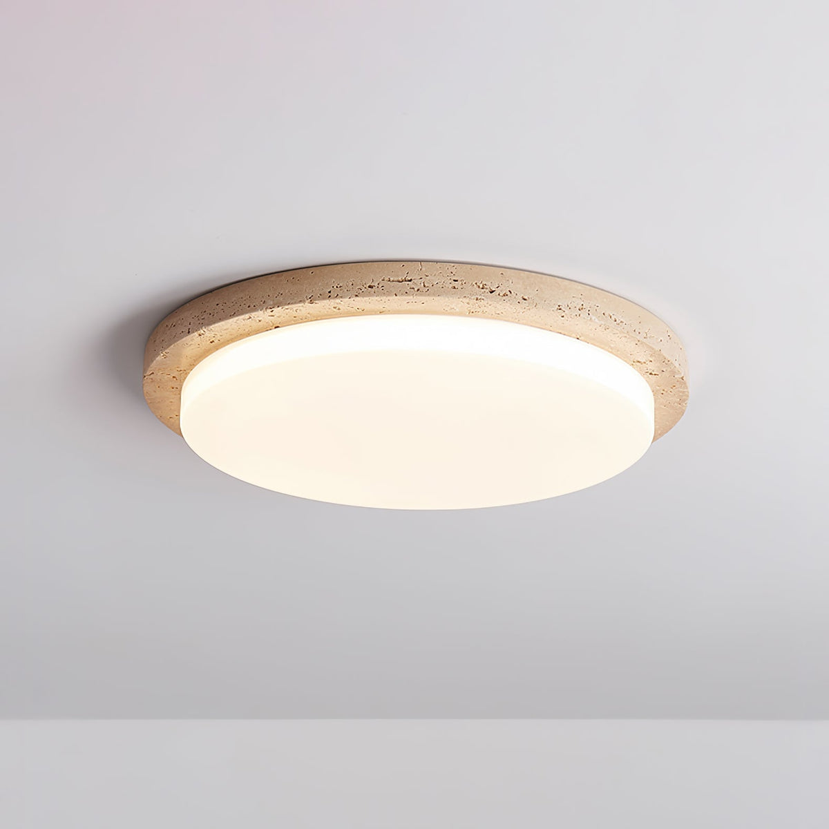 Tavisella sufitowa lampa z ramą z tawerninu o gładkim brzegu