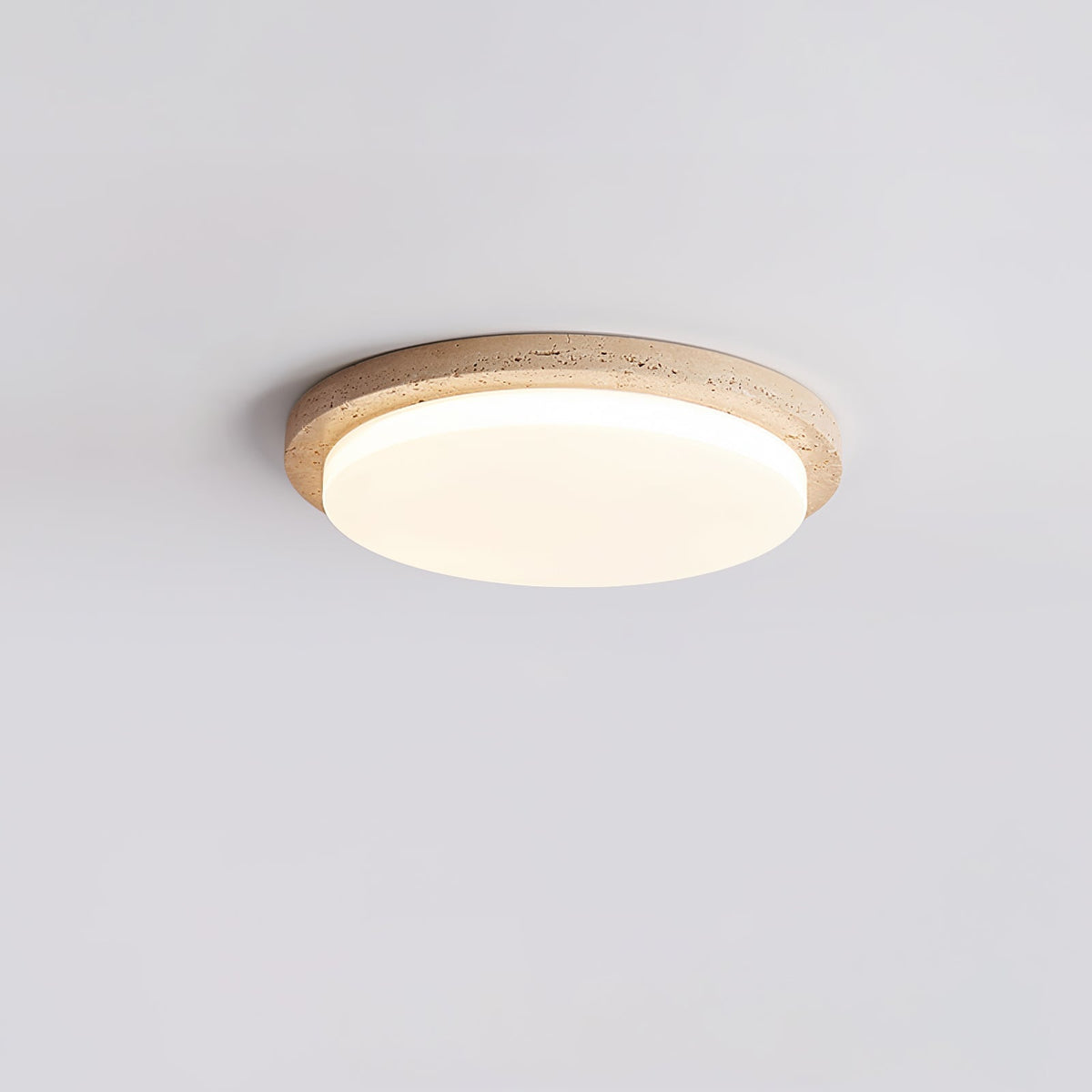 Tavisella sufitowa lampa z ramą z tawerninu o gładkim brzegu