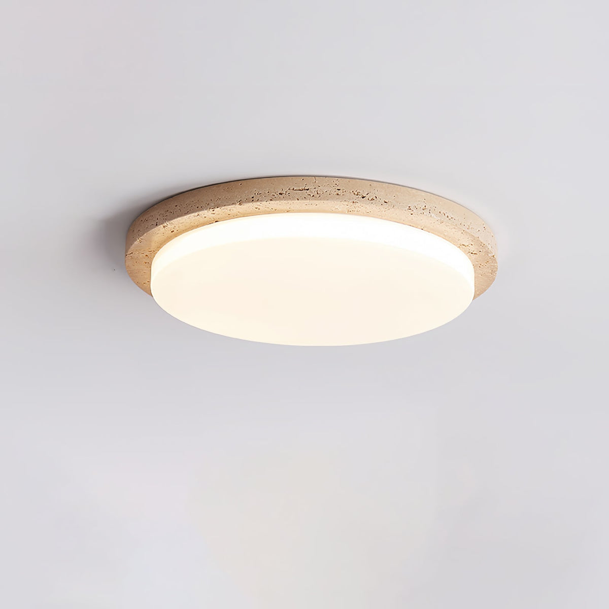 Tavisella sufitowa lampa z ramą z tawerninu o gładkim brzegu