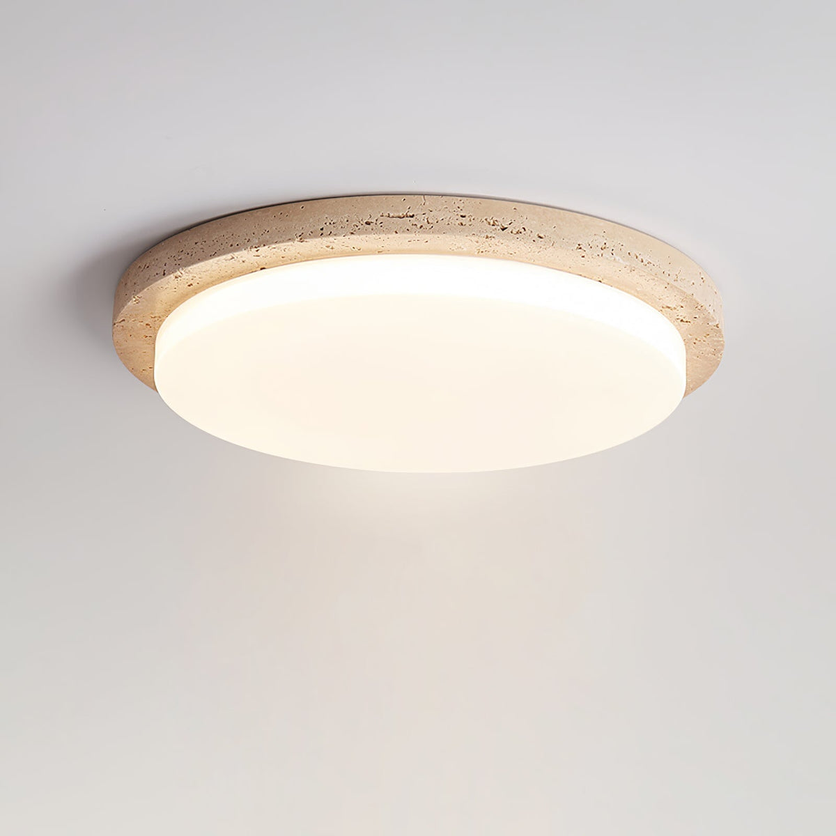 Tavisella sufitowa lampa z ramą z tawerninu o gładkim brzegu