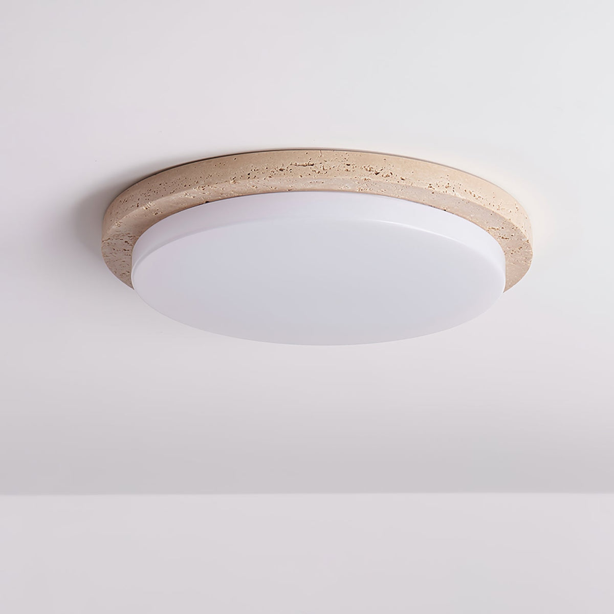 Tavisella sufitowa lampa z ramą z tawerninu o gładkim brzegu