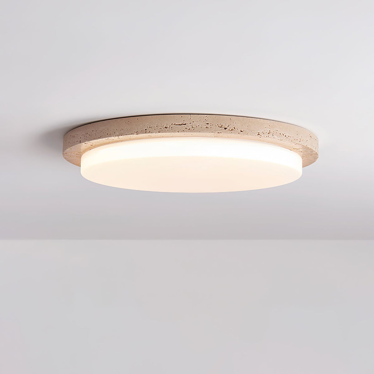 Tavisella sufitowa lampa z ramą z tawerninu o gładkim brzegu