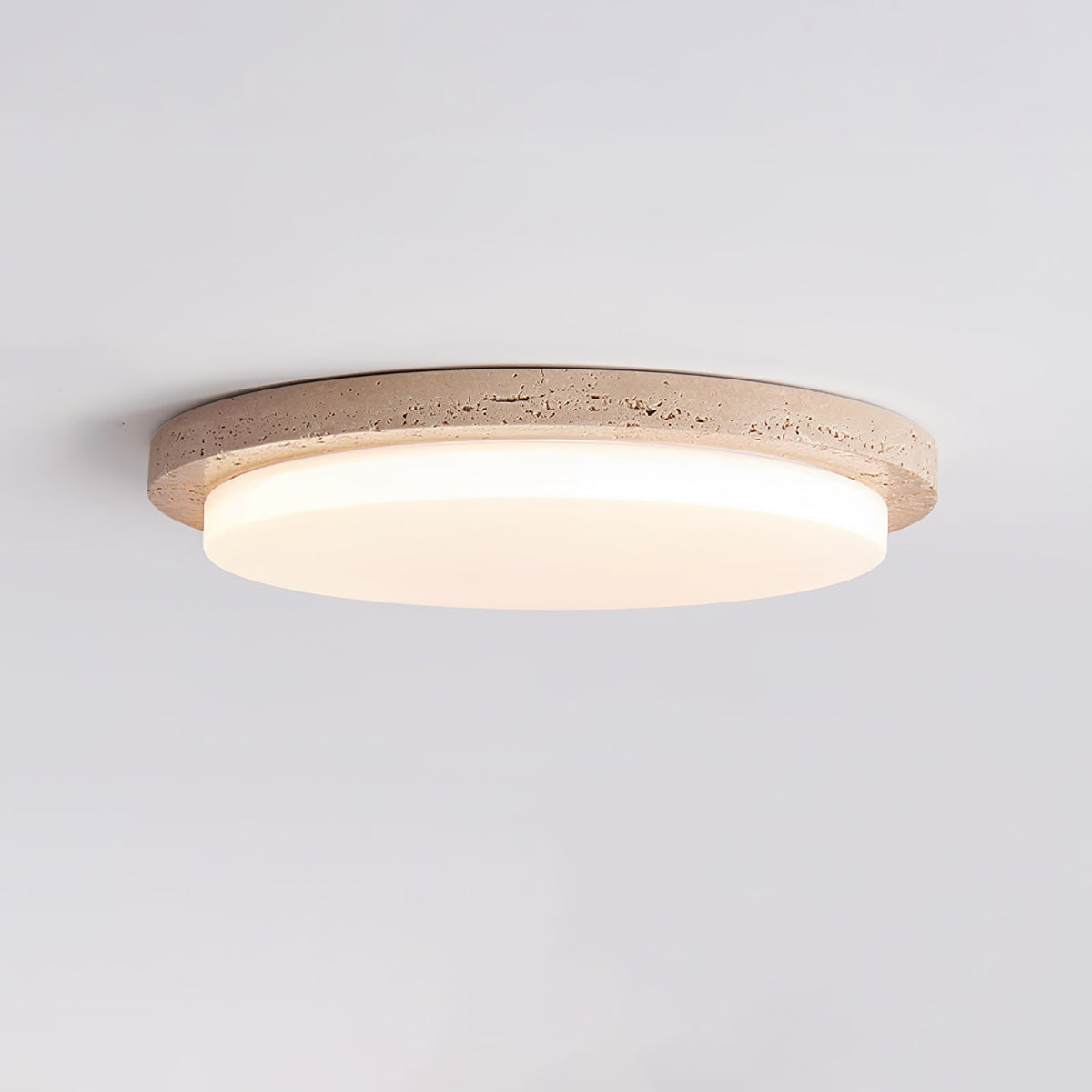 Tavisella sufitowa lampa z ramą z tawerninu o gładkim brzegu