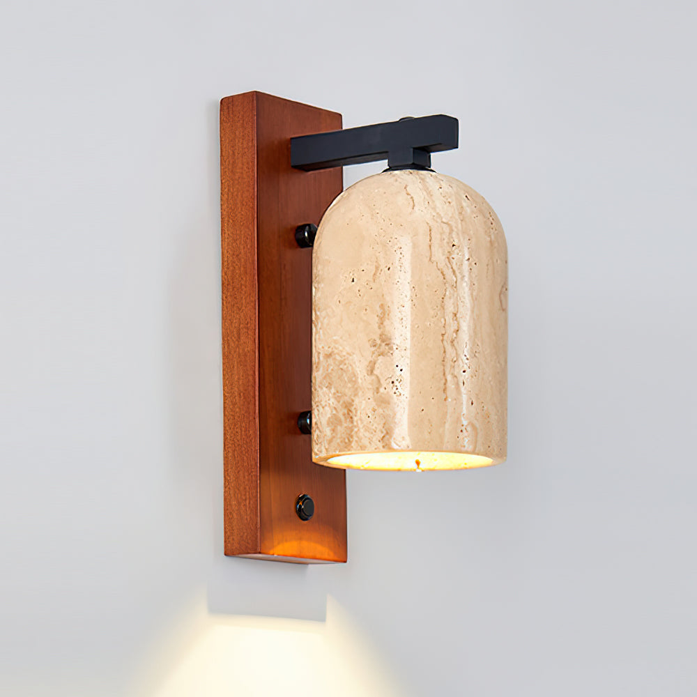 Cole kinkiet Travertine Bell