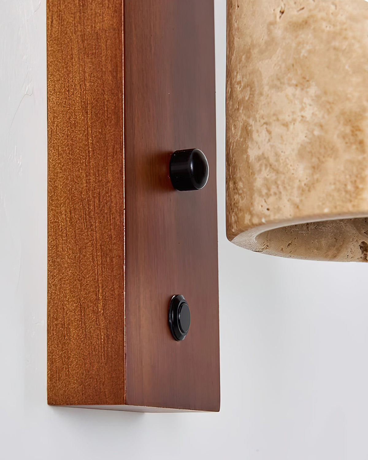 Cole kinkiet Travertine Bell