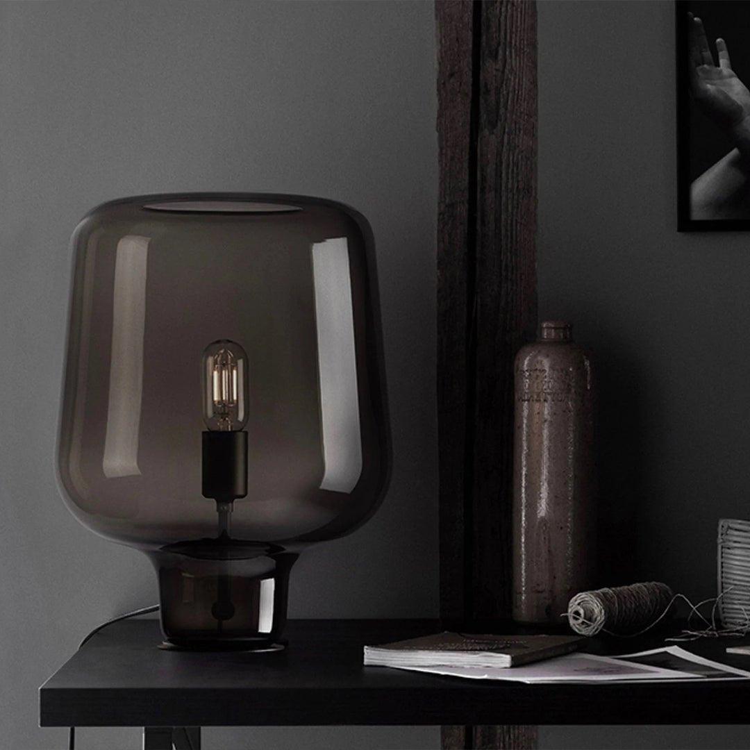 Eanlari nowoczesna lampa stołowa ze szkła