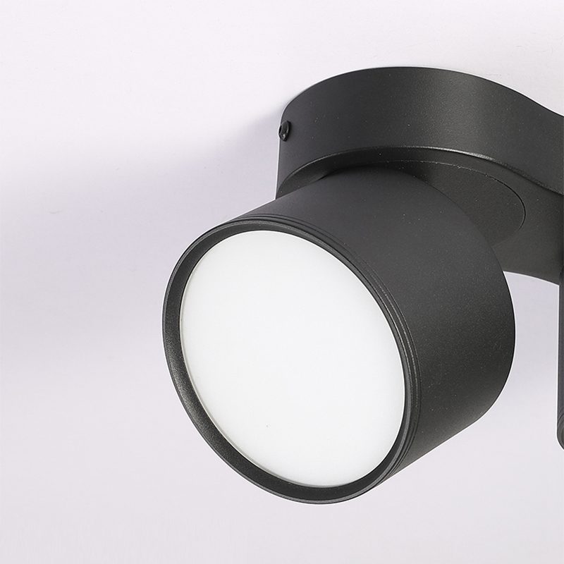 Nylaeara trzypunktowa rotacyjna składana lampa sufitowa