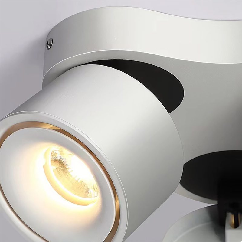 Nylaeara trzypunktowa rotacyjna składana lampa sufitowa