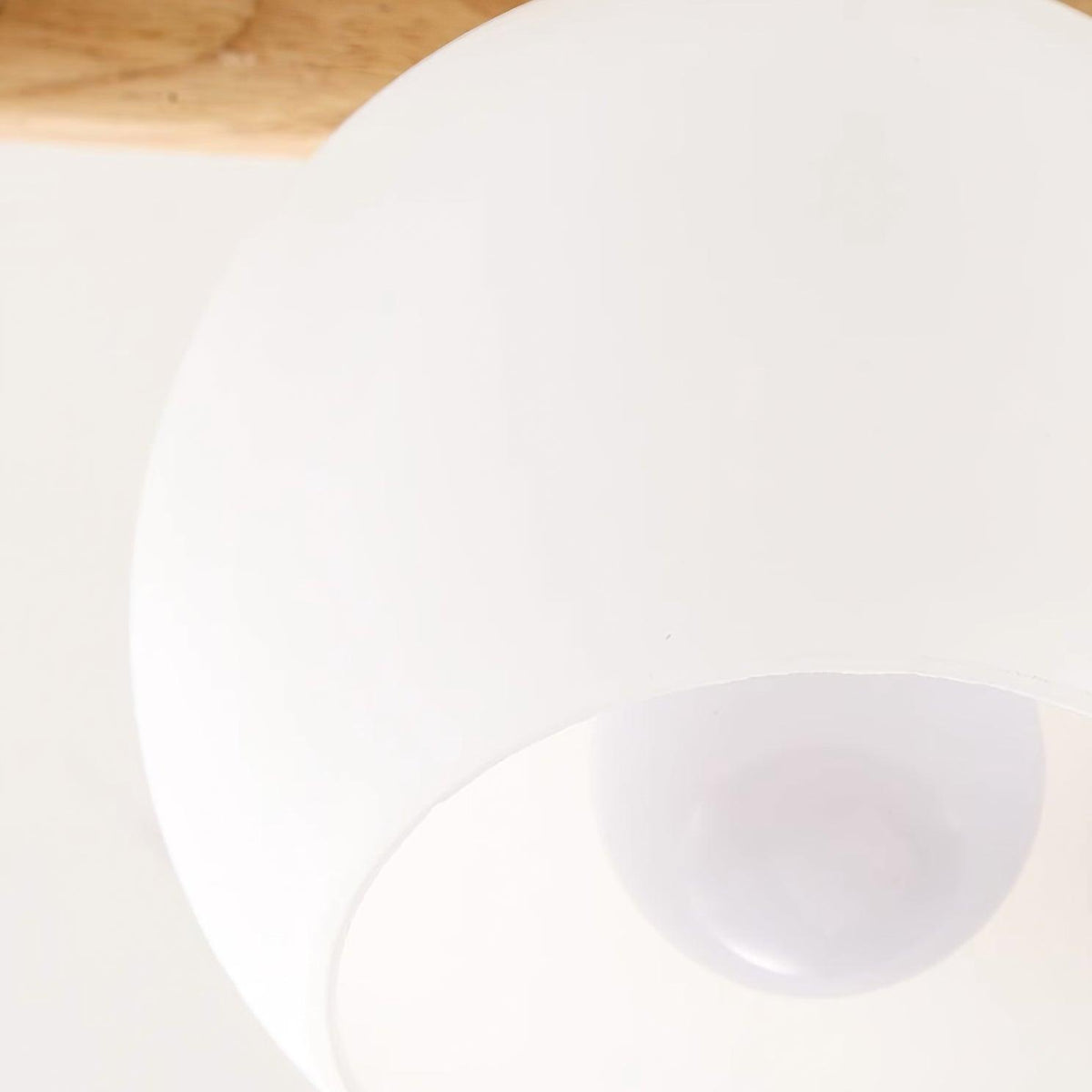 Willow minimalistyczna lampa sufitowa z drewna