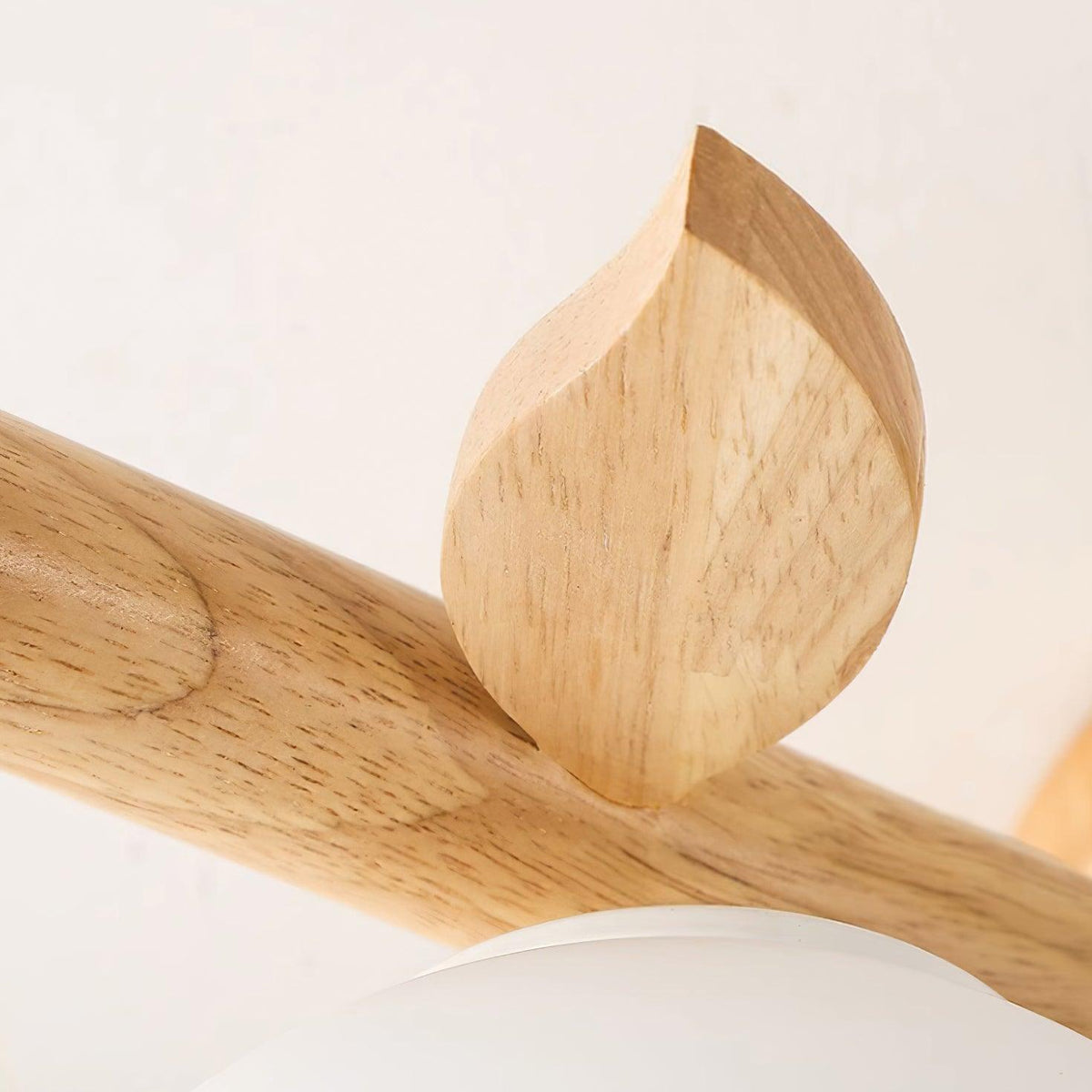 Willow minimalistyczna lampa sufitowa z drewna