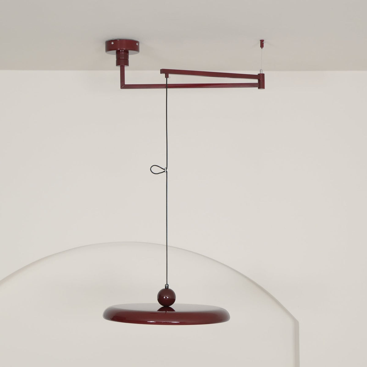 Flux lampa wisząca Morandi regulowane ramię