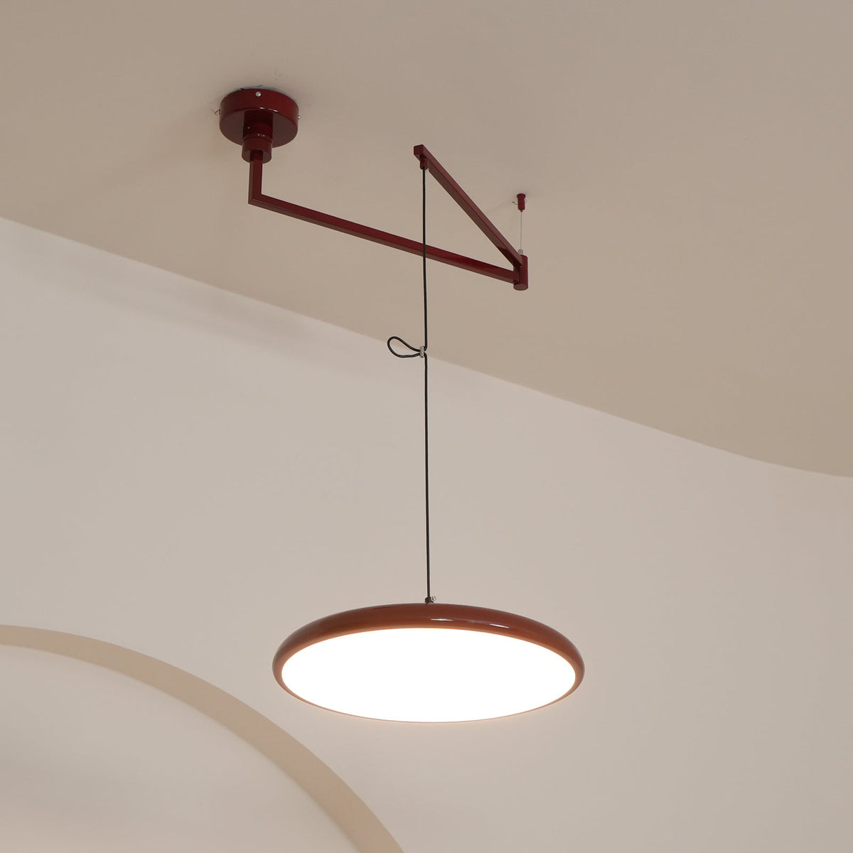 Flux lampa wisząca Morandi regulowane ramię