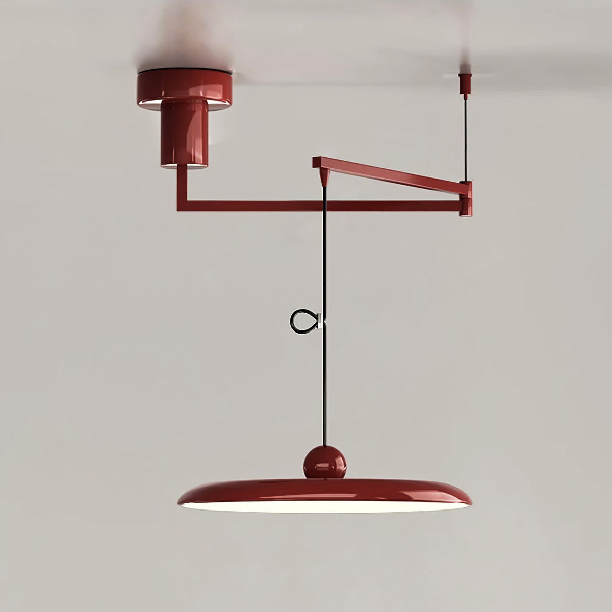 Flux lampa wisząca Morandi regulowane ramię