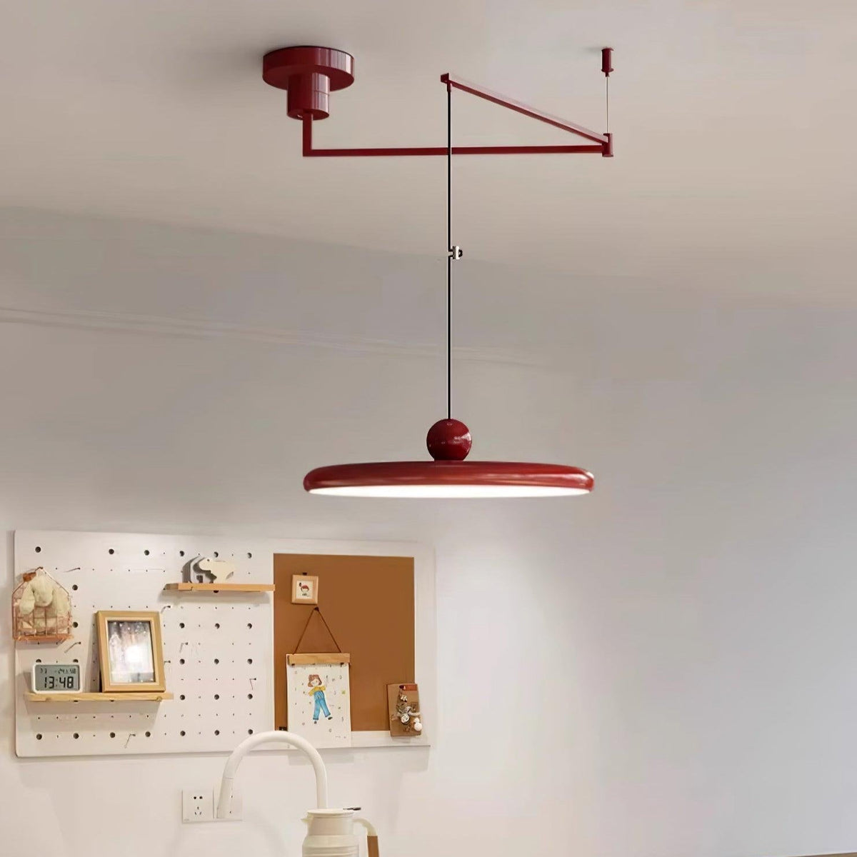 Flux lampa wisząca Morandi regulowane ramię