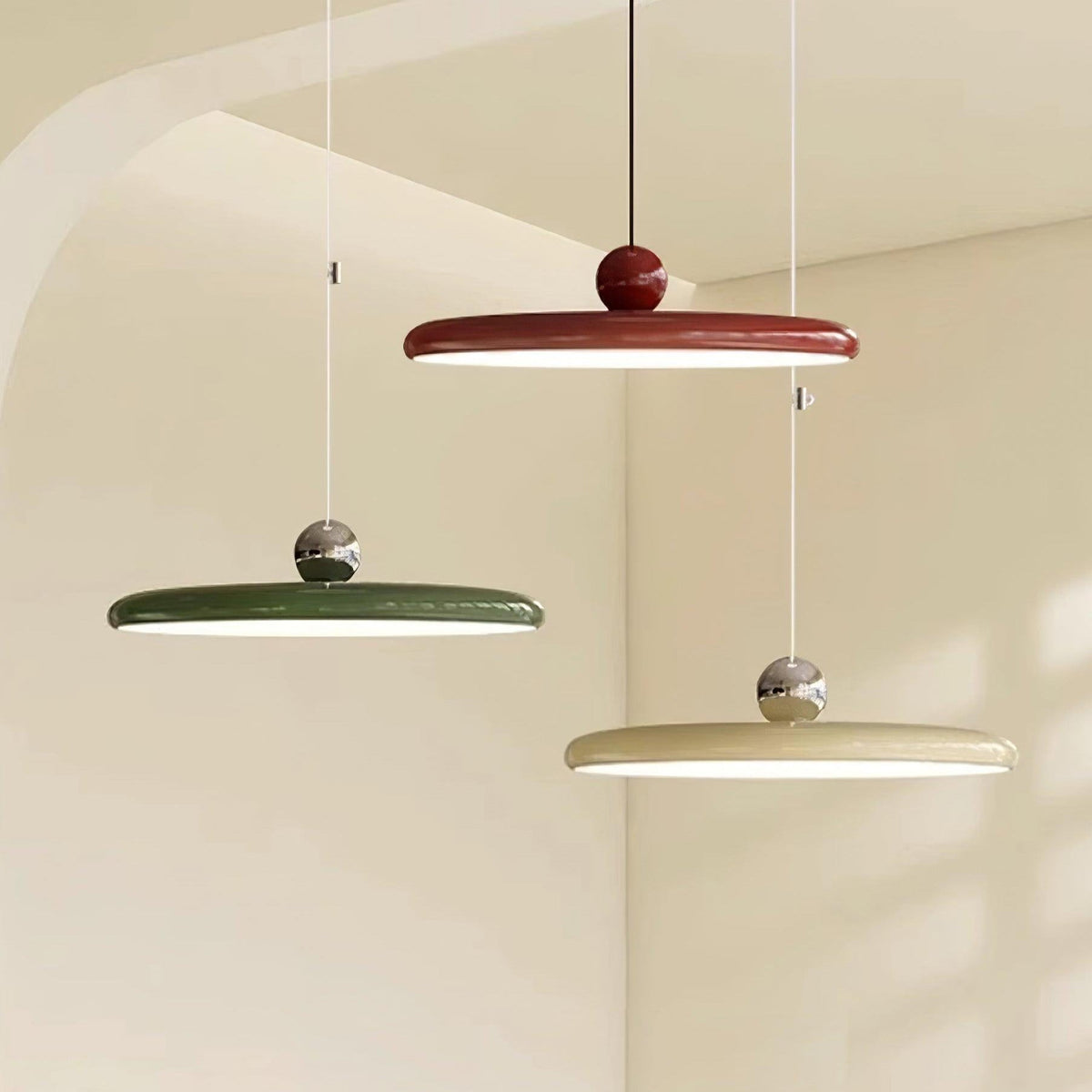 Flux lampa wisząca Morandi regulowane ramię