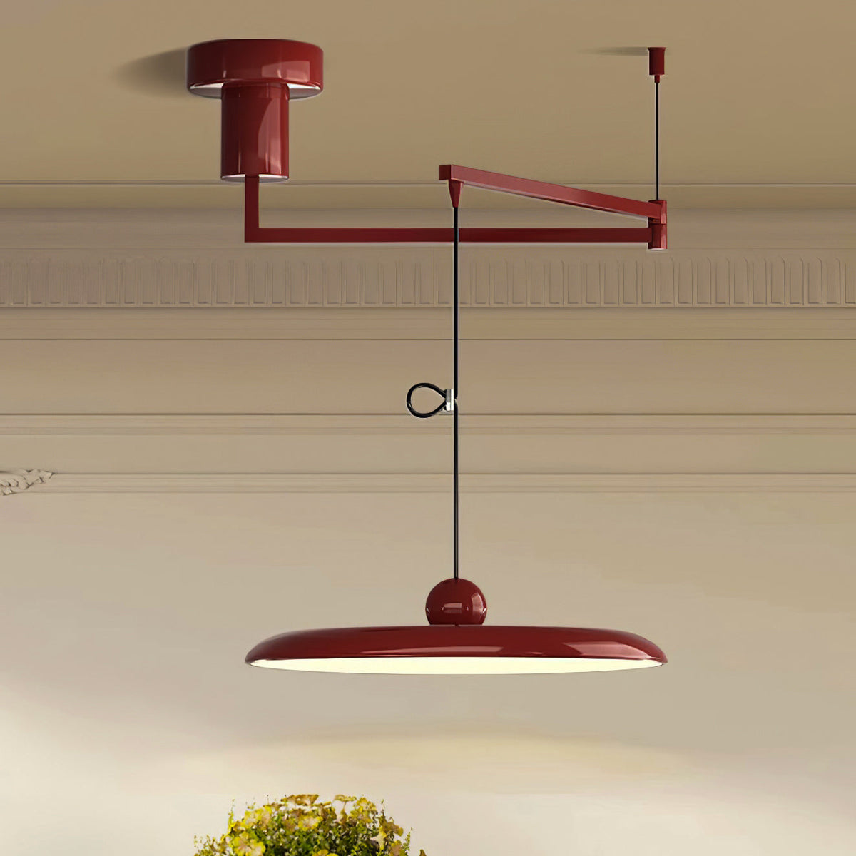 Flux lampa wisząca Morandi regulowane ramię