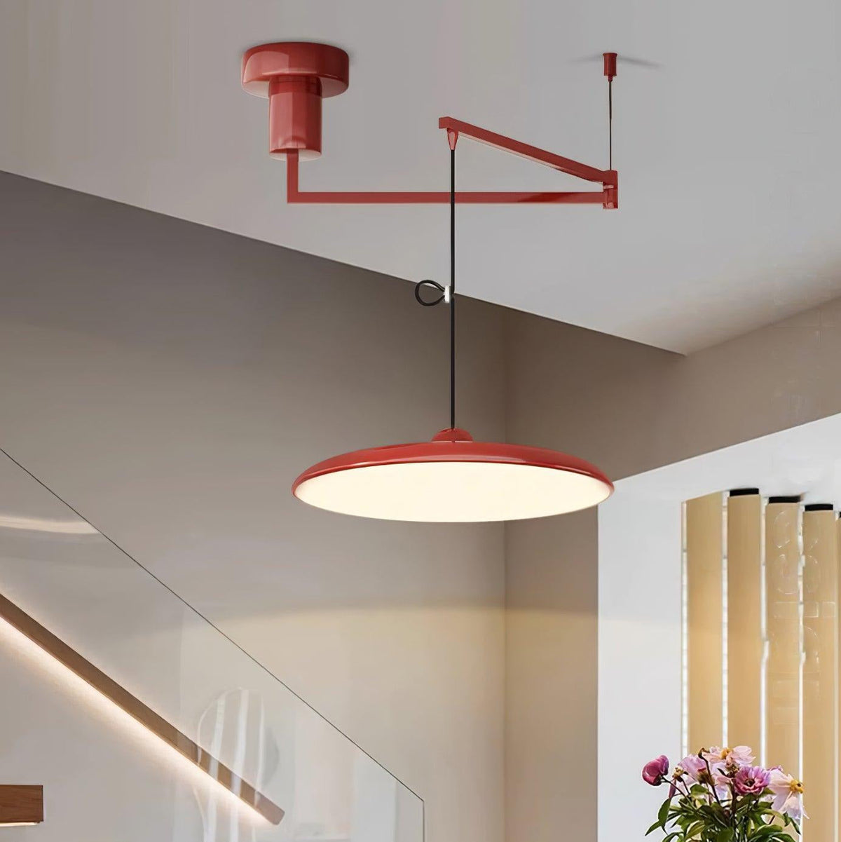 Flux lampa wisząca Morandi regulowane ramię
