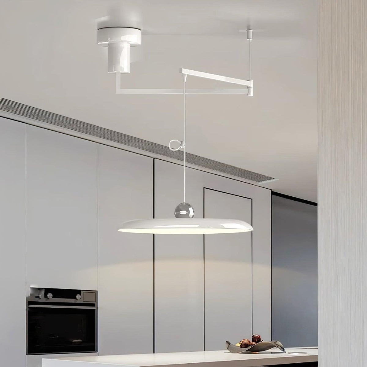 Flux lampa wisząca Morandi regulowane ramię