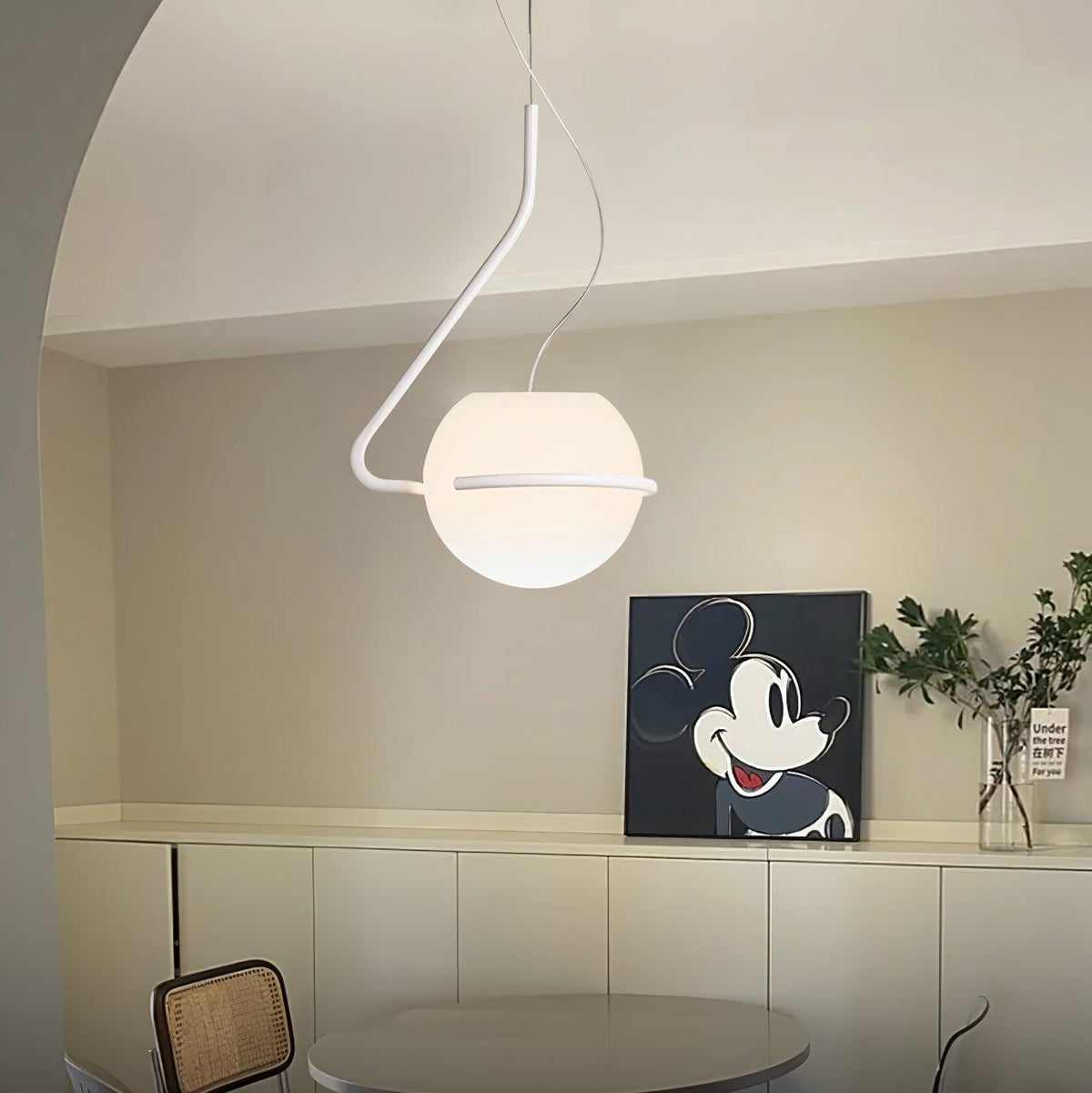 Circular Minimalist lampa wisząca