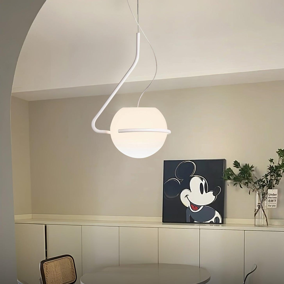 Circular Minimalist lampa wisząca