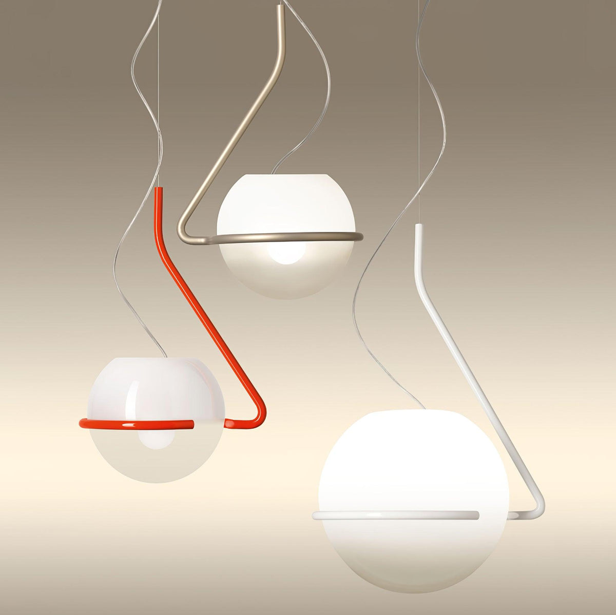 Circular Minimalist lampa wisząca