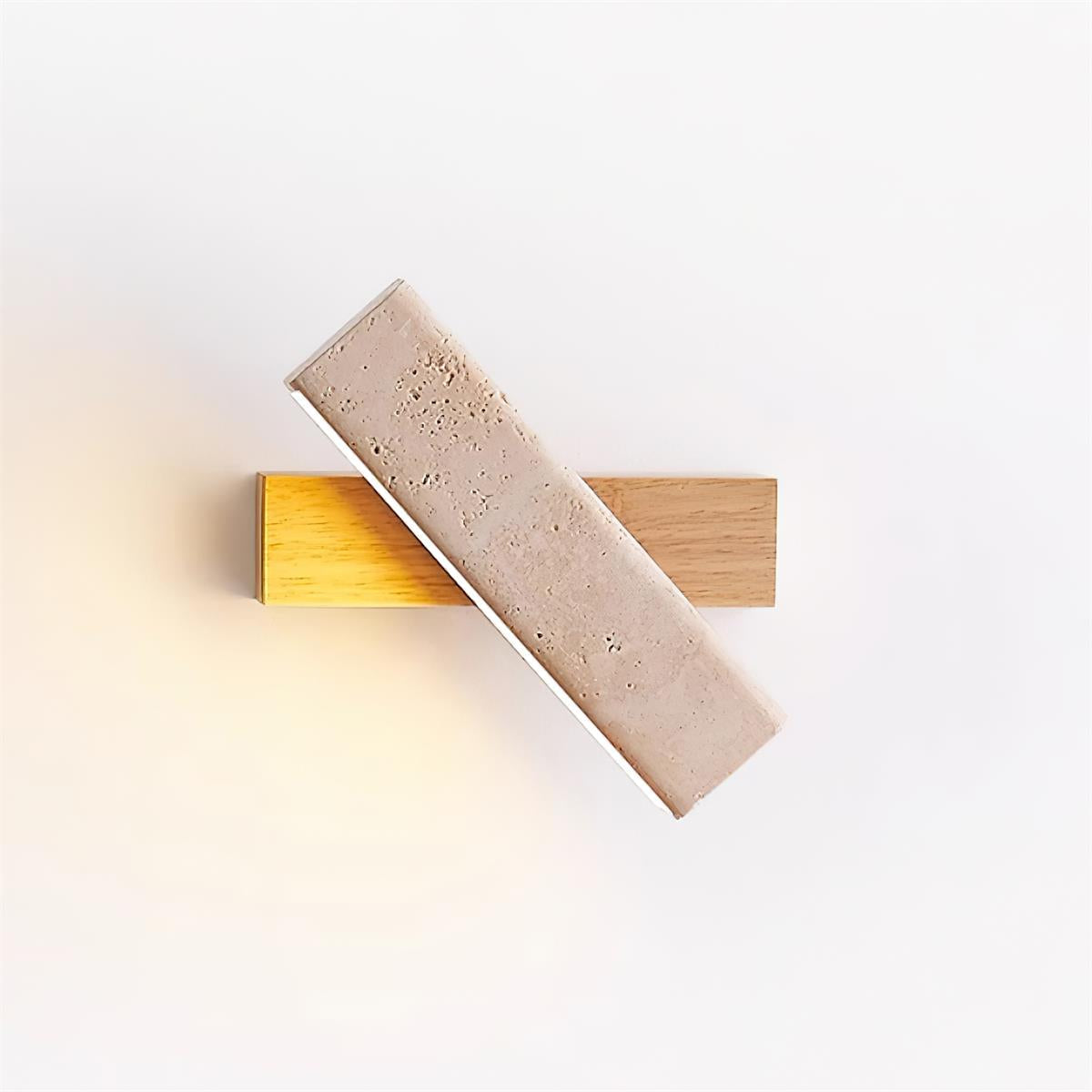Novra Travertine Rotating Kinkiet