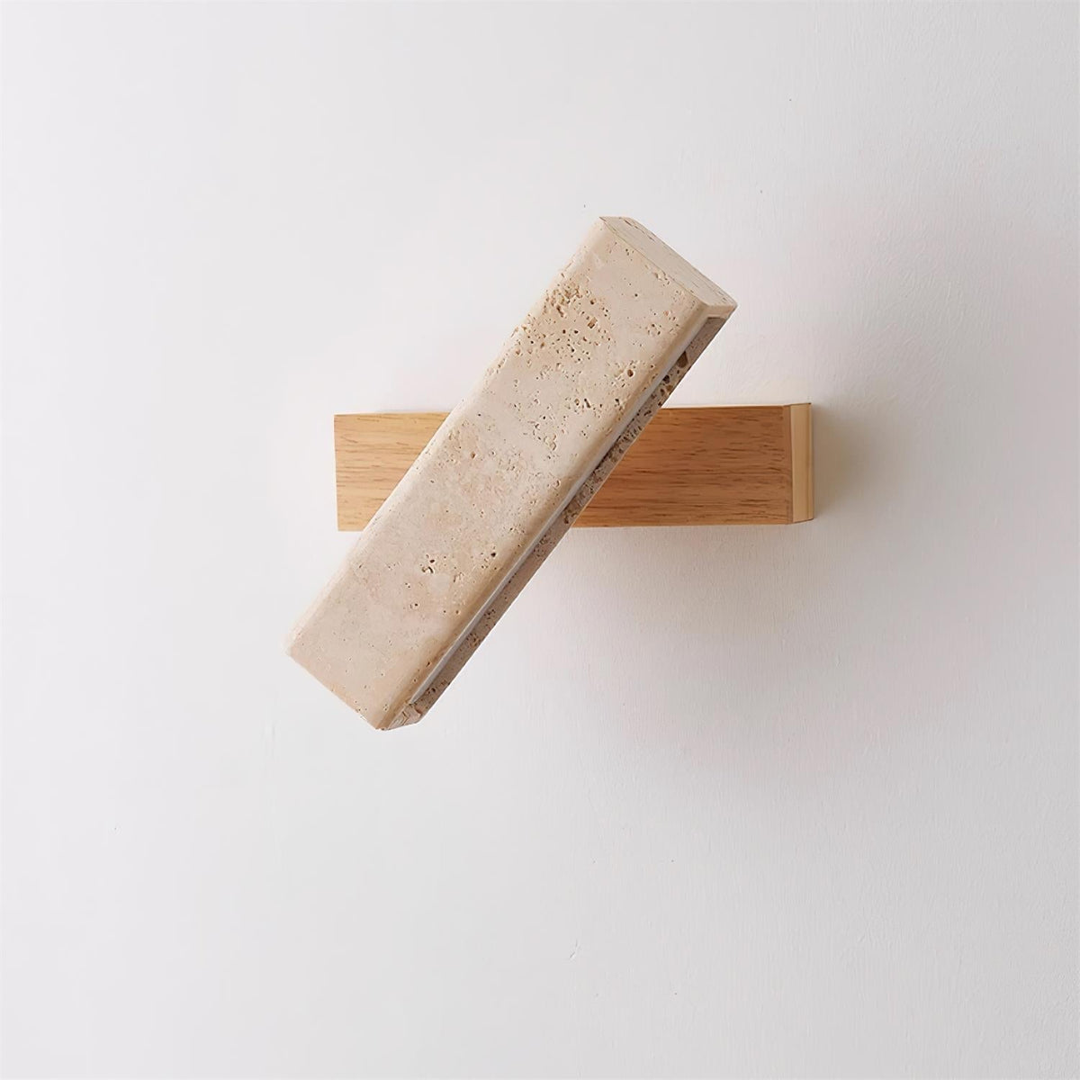 Novra Travertine Rotating Kinkiet