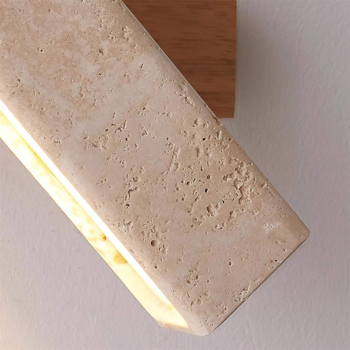 Novra Travertine Rotating Kinkiet