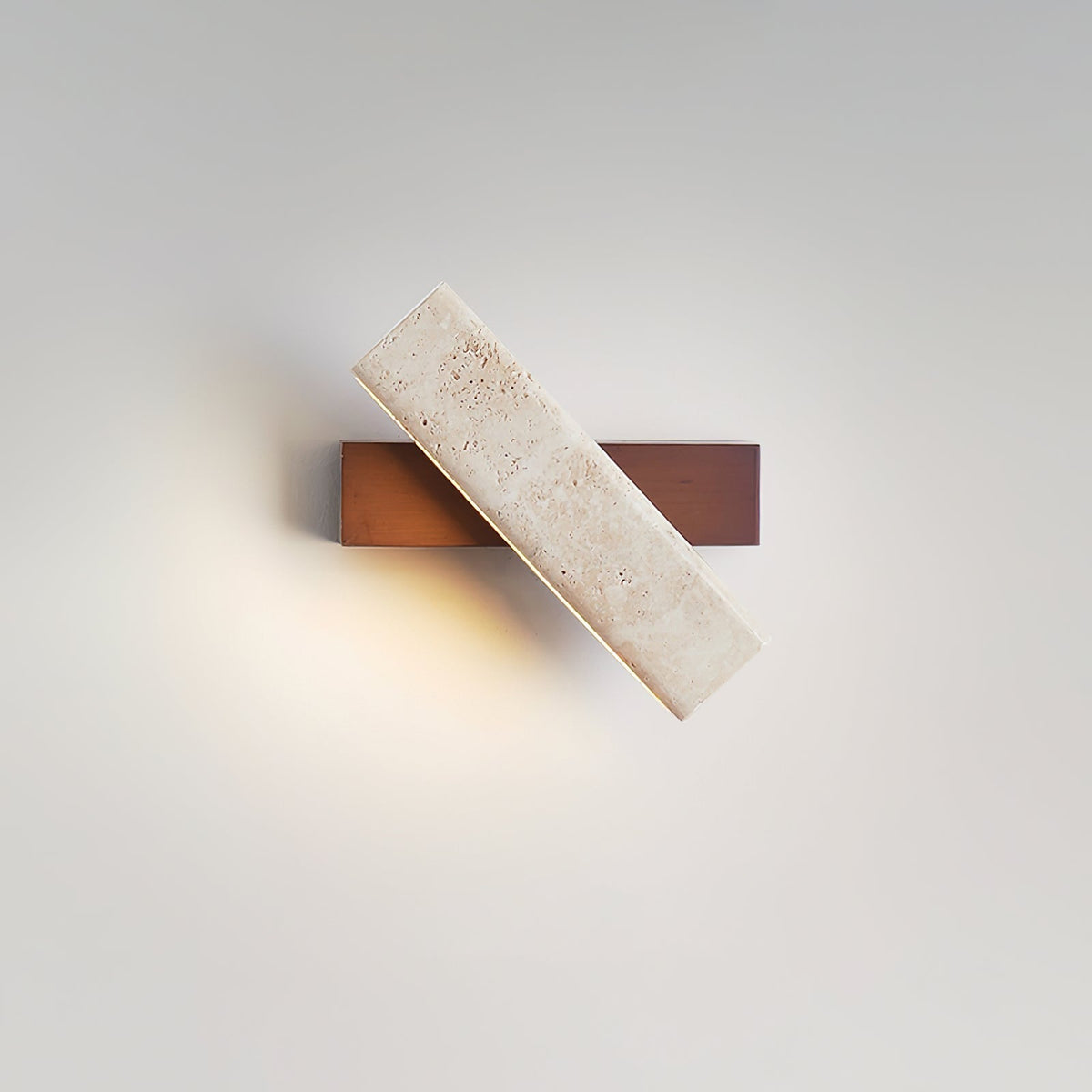 Novra Travertine Rotating Kinkiet