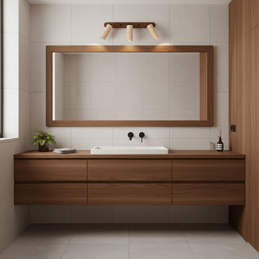 Sereise Travertine Beam kinkiet