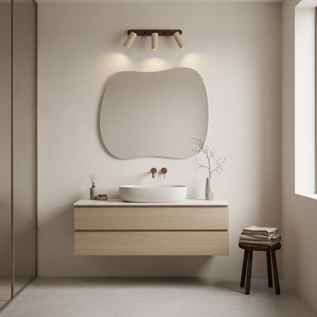 Sereise Travertine Beam kinkiet