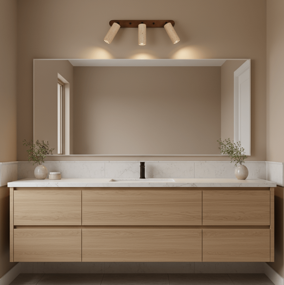 Sereise Travertine Beam kinkiet