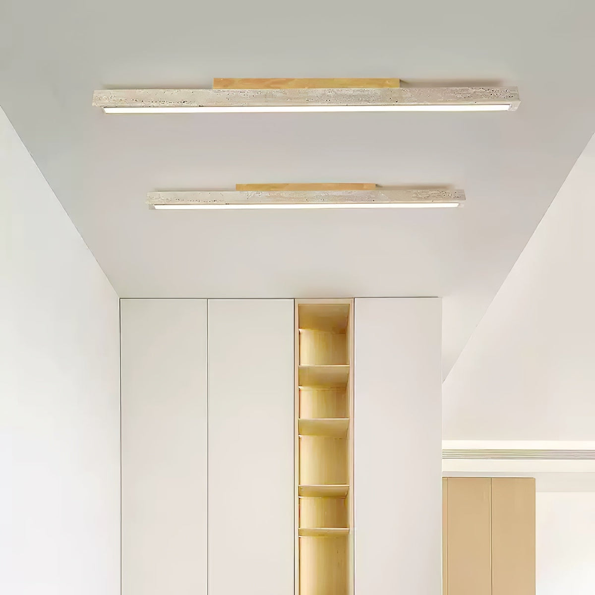 Valinian minimalistyczna lampa sufitowa liniowa z tawerninem