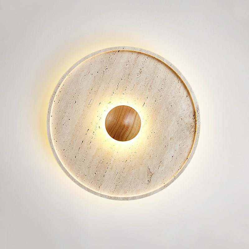 Gino żółty tawernin halo lampa sufitowa kinkiet