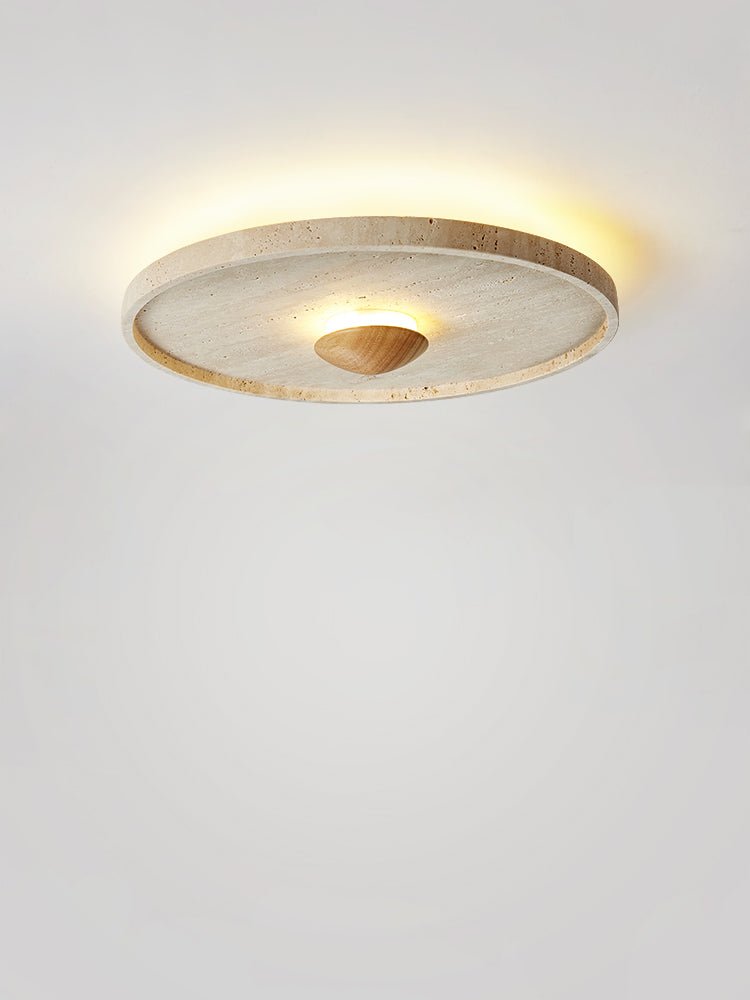Gino żółty tawernin halo lampa sufitowa kinkiet
