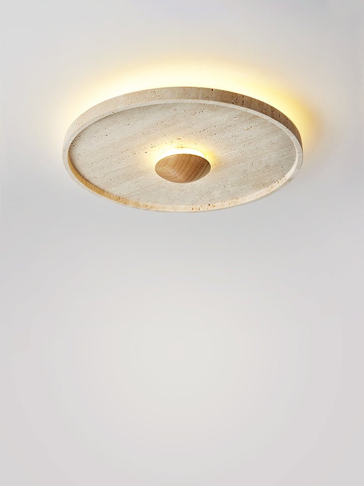 Gino żółty tawernin halo lampa sufitowa kinkiet