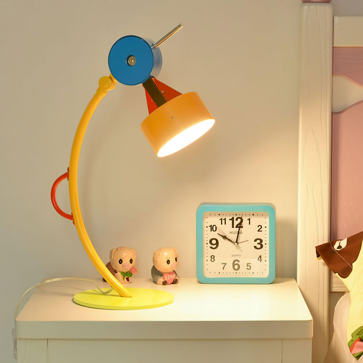 Niraneria artystyczna lampa stołowa z akrylu