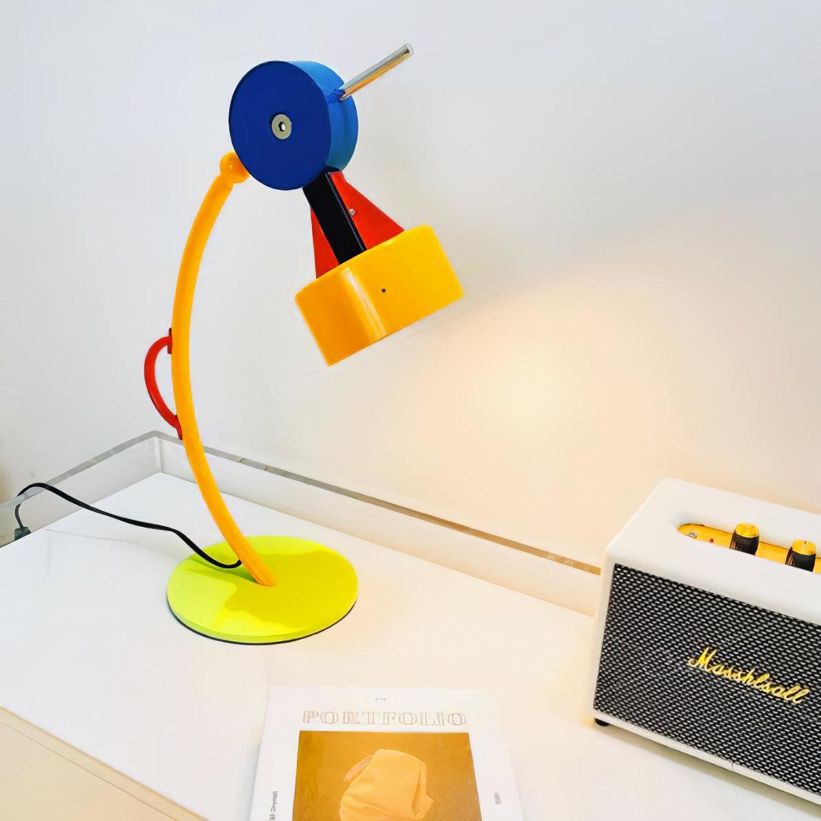 Niraneria artystyczna lampa stołowa z akrylu