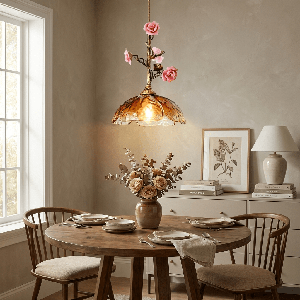 Trellis Rose lampa wisząca