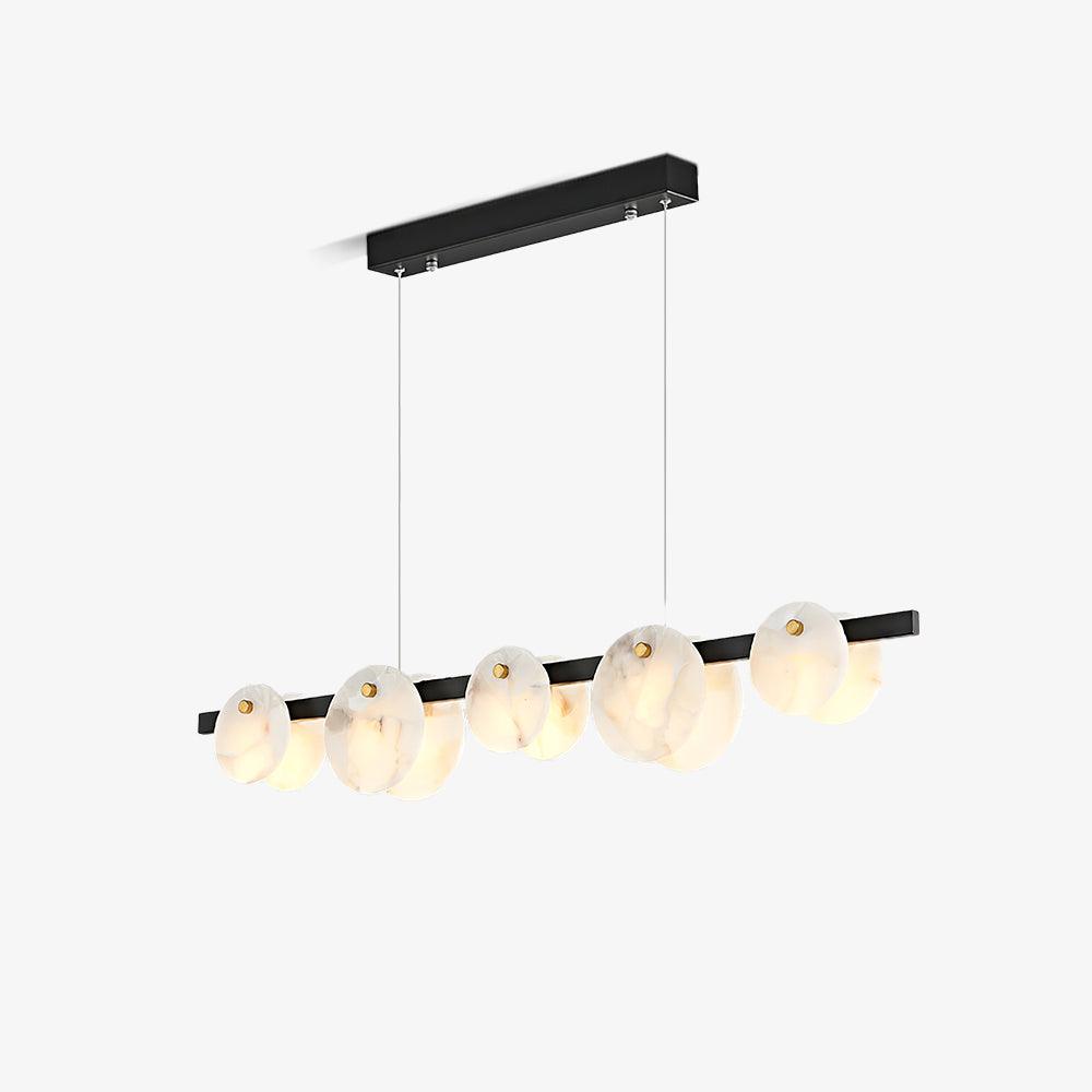Olirel liniowa lampa wisząca Alabaster