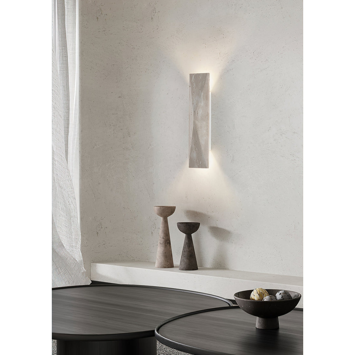 Taveenne Travertine kinkiet
