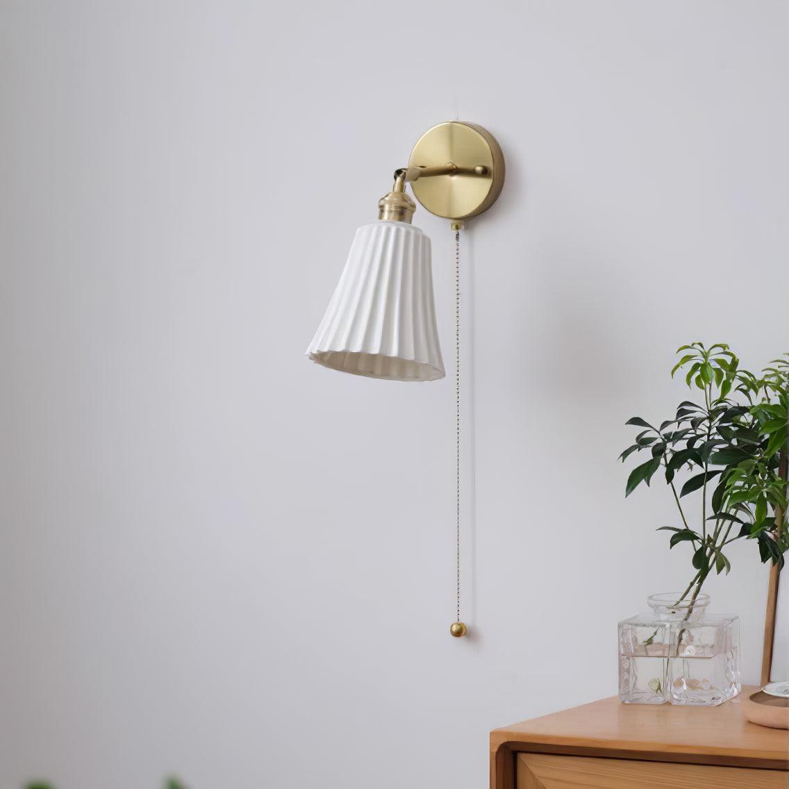 Nominex kinkiet ceramiczny w stylu vintage